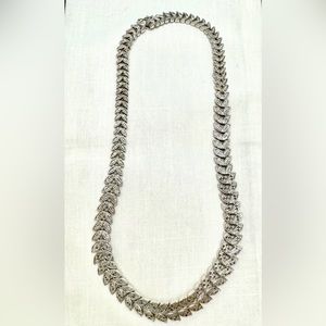 Crystal Petal Necklace